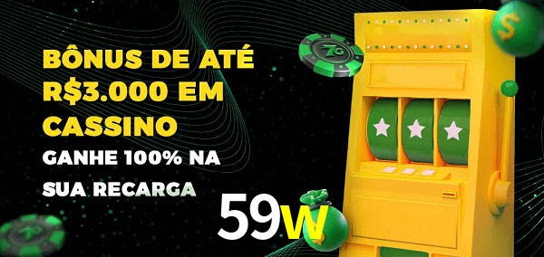59w melhor bônus de depósito
